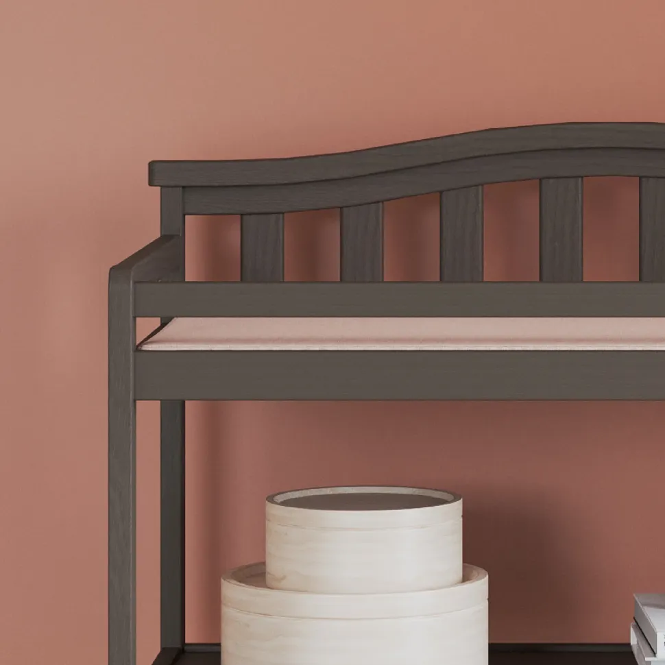 Arch Top Baby Changing Table, Dapper Gray