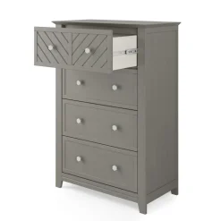 Atwood 4-Drawer Chest, Lunar Gray