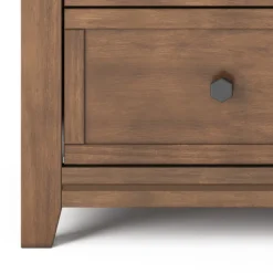 Atwood 3-Drawer Dresser, Cocoa Bean