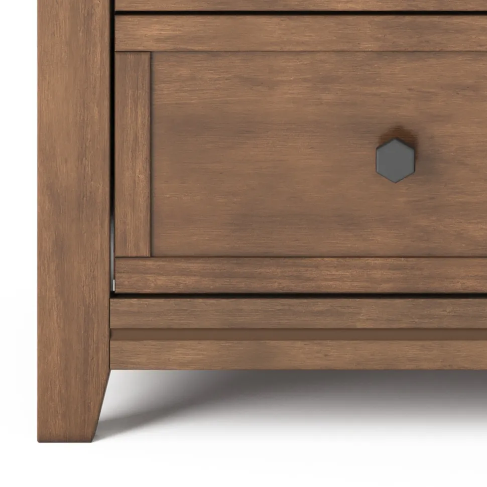 Atwood 3-Drawer Dresser, Cocoa Bean