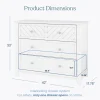 Atwood 3-Drawer Dresser, Matte White