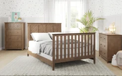 Atwood 4-in-1 Convertible Crib, Cocoa Bean
