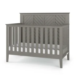 Atwood 4-in-1 Convertible Crib, Lunar Gray