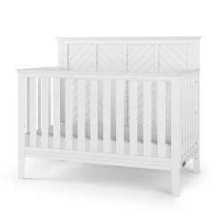 Atwood 4-in-1 Convertible Crib, Matte White
