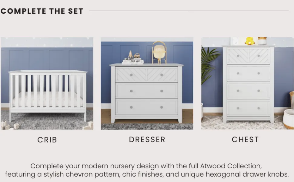 Atwood 3-in-1 Euro 3-Piece Nursery Set