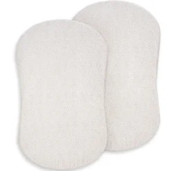 BassiNest® Fitted Sheet 100% Organic Cotton 2-Pack