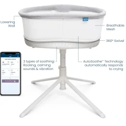 BassiNest® Connected Swivel Sleeper 3.0 Smart Bassinet