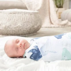 boutique 100% cotton muslin swaddle blanket 4 pack