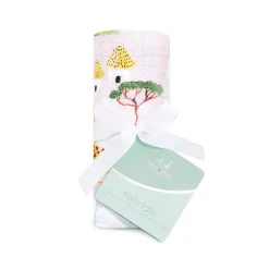 boutique 100% cotton muslin swaddle blanket