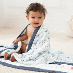 boutique silky soft muslin dream blanket