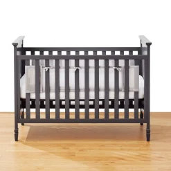 Breathable Mesh Crib Liner for Full Sized Solid End Crib