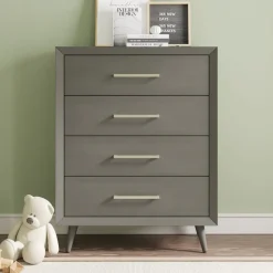 Cranbrook 4 Drawer Chest, Lunar Gray