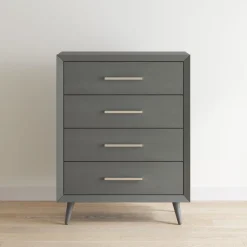 Cranbrook 4 Drawer Chest, Lunar Gray