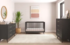 Cranbrook 4-in-1 Convertible Crib, Ebony