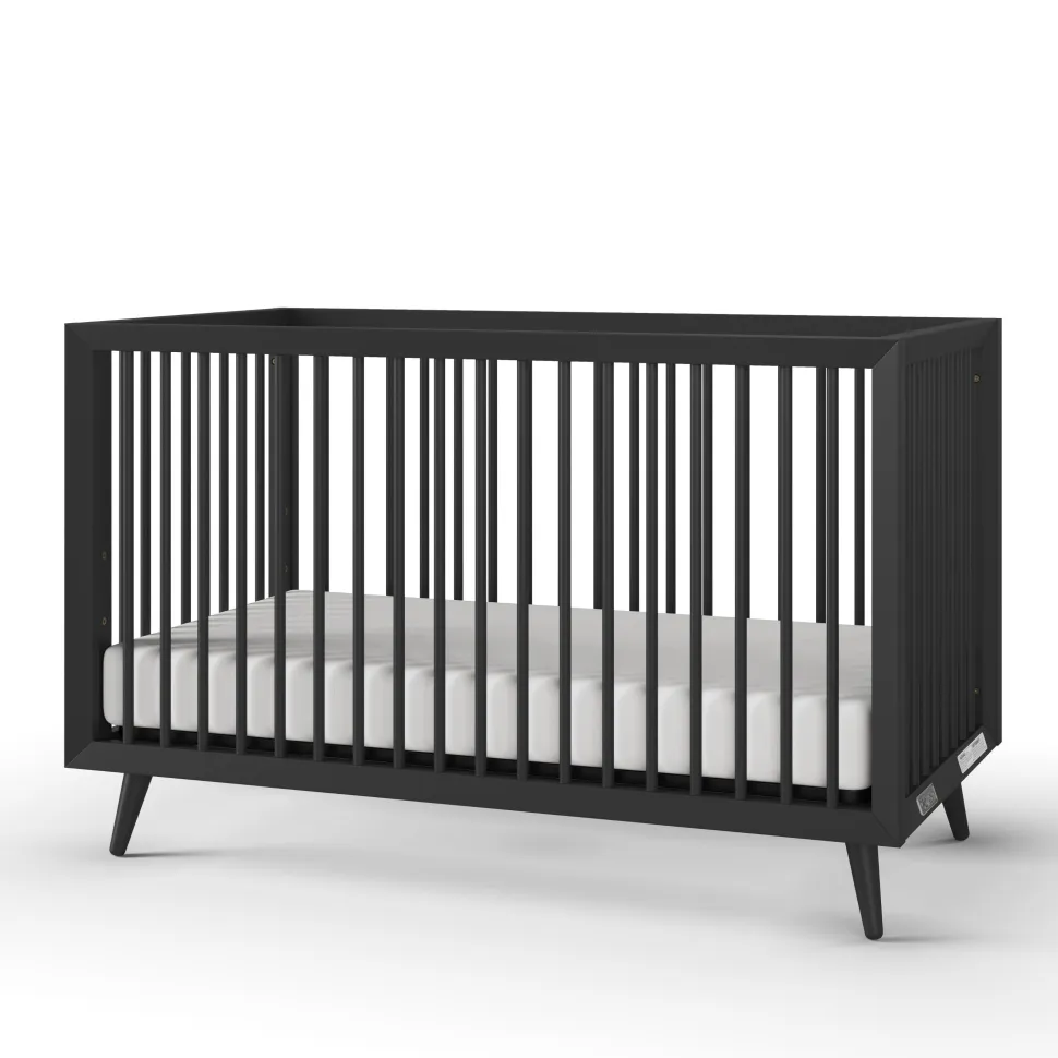 Cranbrook 4-in-1 Convertible Crib, Ebony