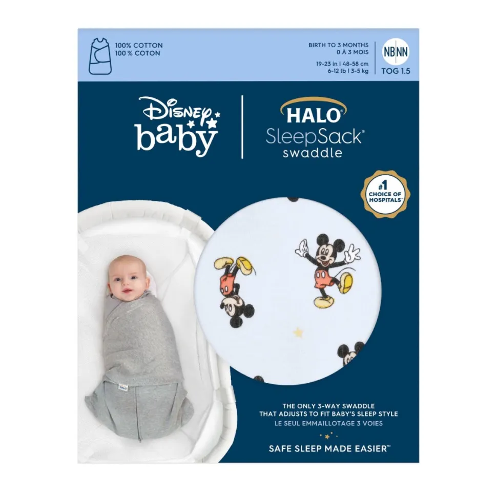 Disney™ 100% Cotton Swaddle TOG 1.5