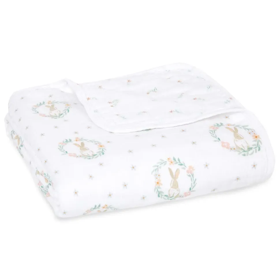 essentials cotton muslin dream blanket