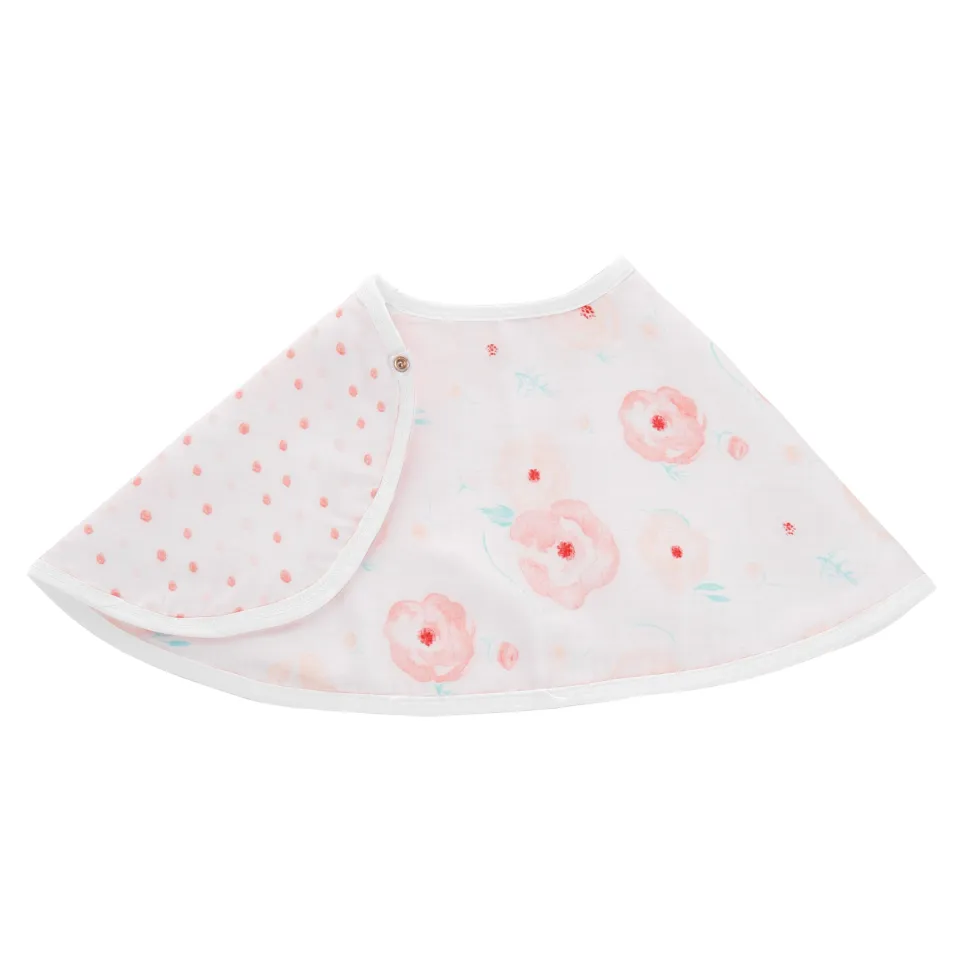 essentials cotton muslin burpy bib