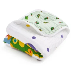 essentials cotton muslin dream blanket