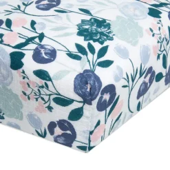 essentials cotton muslin crib sheet