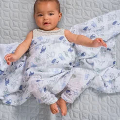 essentials cotton muslin swaddle blanket 4 pack