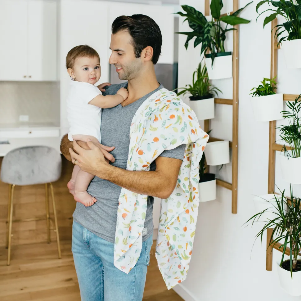 essentials cotton muslin swaddle blanket 4 pack