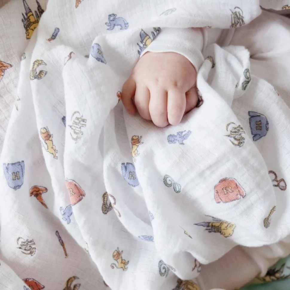 essentials cotton muslin swaddle blanket 2 pack
