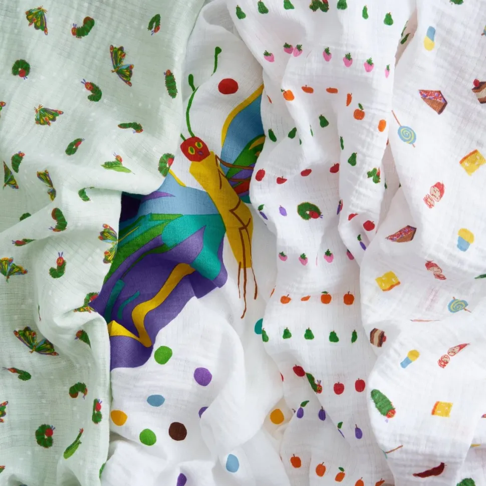 essentials cotton muslin swaddle blanket 4 pack
