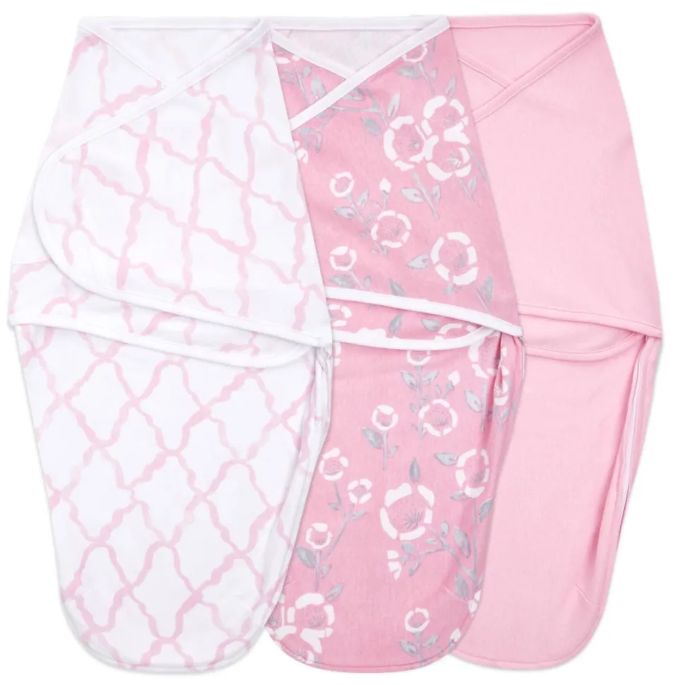 essentials easy swaddle wrap quick change 3 pack TOG 1.0