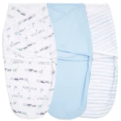 essentials easy swaddle wrap quick change 3 pack TOG 1.0