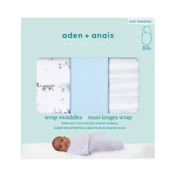 essentials easy swaddle wrap quick change 3 pack TOG 1.0