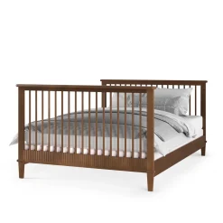 F06401 Full-Size Bed Rails, Cocoa Bean