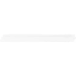 F06474 Full-Size Bed Rails, Matte White