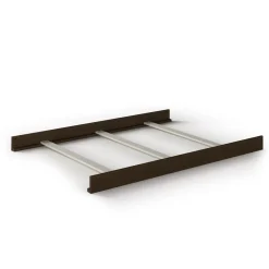 F06454 Full-Size Bed Rails, Slate