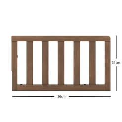 F09501 Toddler Guard Rail, Cocoa Bean