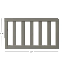 F09501 Toddler Guard Rail Lunar Gray
