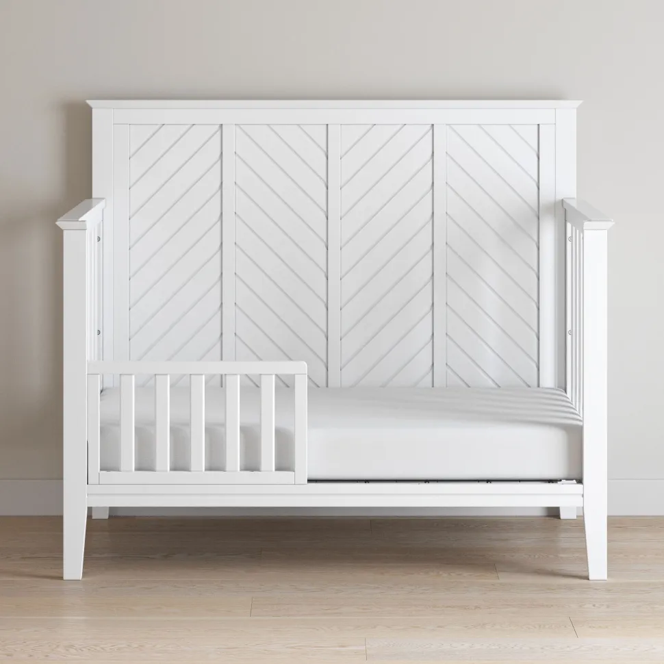 F09501 Toddler Guard Rail Matte White