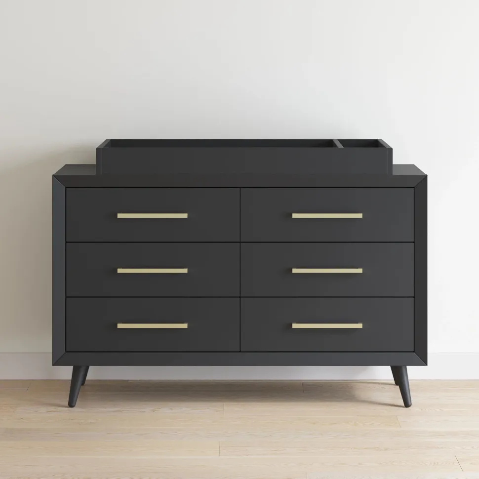 F01792 Universal Changing Table Topper, Ebony