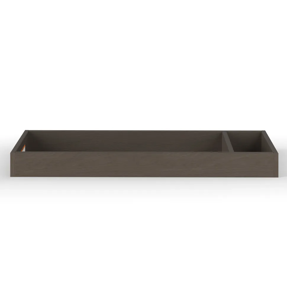 F01792 Universal Changing Table Topper, Dapper Gray