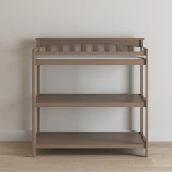 Flat Top Baby Changing Table, Dusty Heather