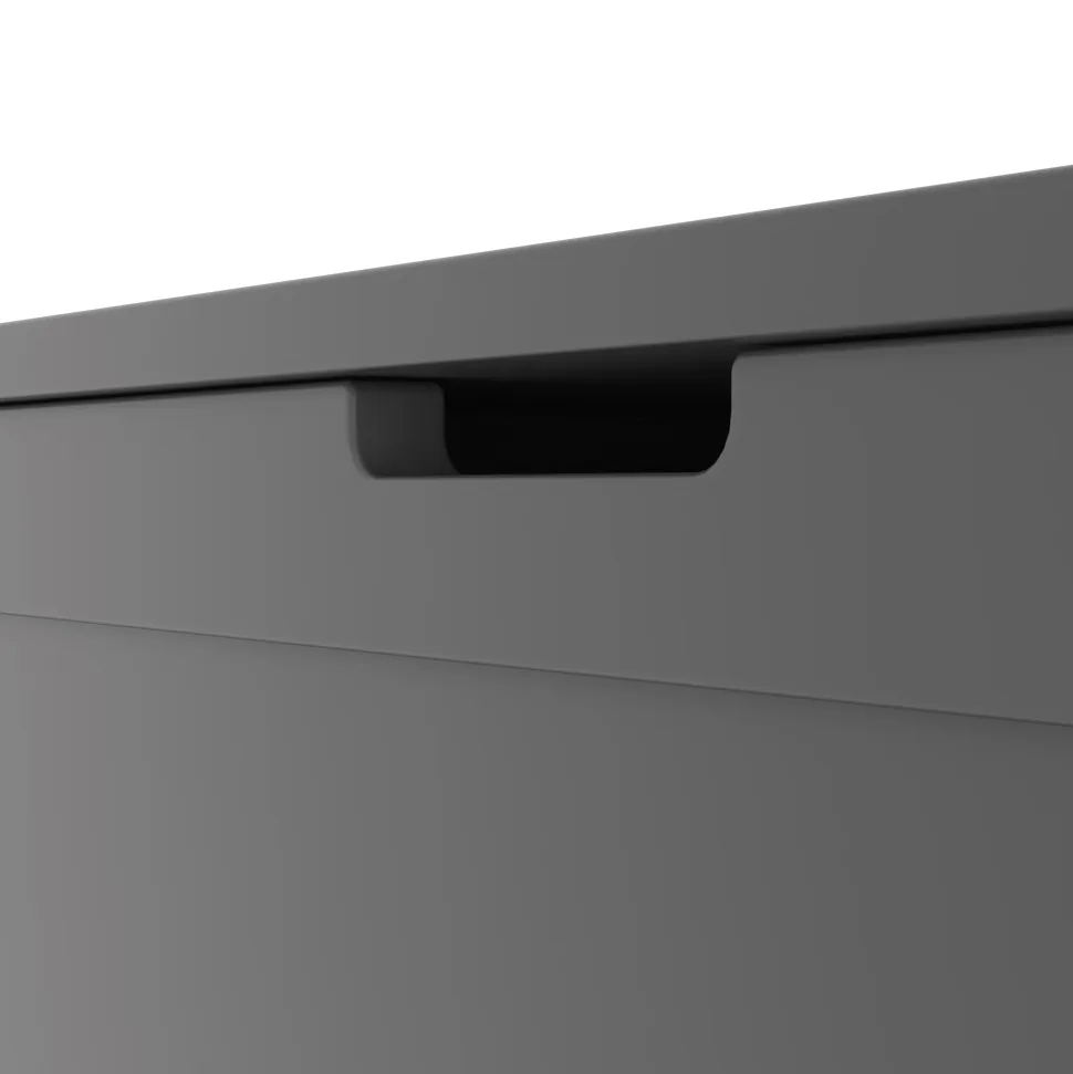Harmony 33" Kids Toy Box, Cool Gray