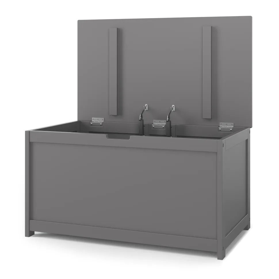 Harmony 33" Kids Toy Box, Cool Gray