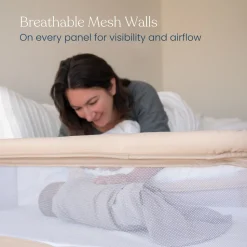 2-in-1 Bedside BassiNest Sleeper