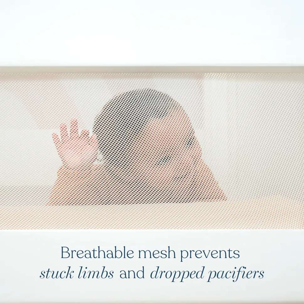 3-in-1 Convertible Full Size Breathable Mesh Crib