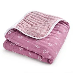 organic cotton muslin dream blanket