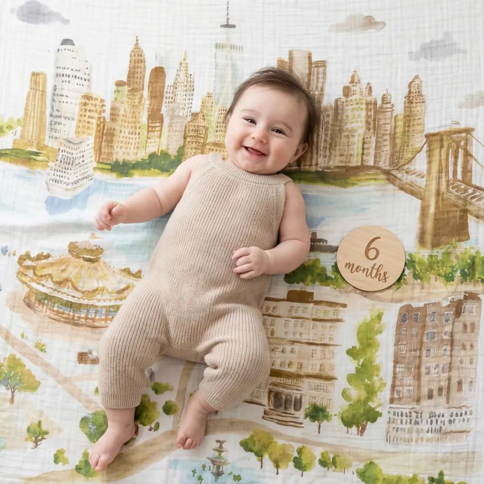 organic cotton muslin dream blanket