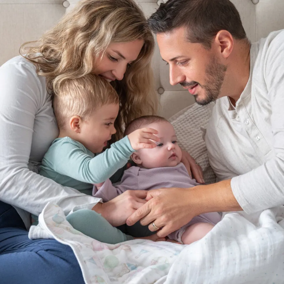 organic cotton muslin dream blanket
