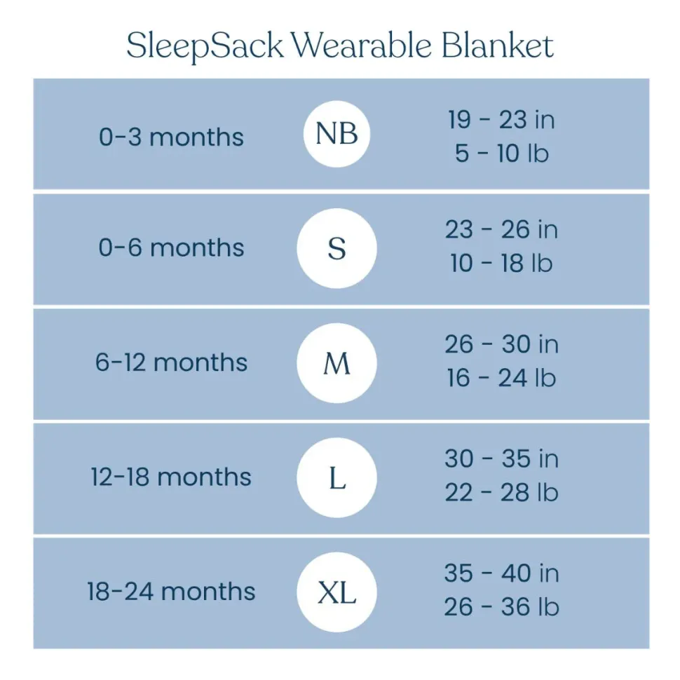 Wearable Blanket 100% Cotton TOG 0.5