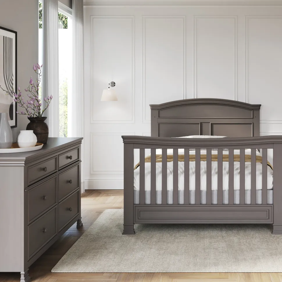 Westgate 4-in-1 Convertible Crib, Chelsea Grey